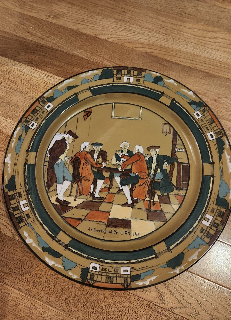 Buffalo Pottery Deldate Ware Platter